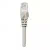 Intellinet tinklo jungiamasis laidas, Cat6, 2 m, pilka, CCA, U/UTP, PVC, RJ45, auksuoti kontaktai, su apsauga nuo užkabinimo, su gaubtukais, viso gyvenimo garantija