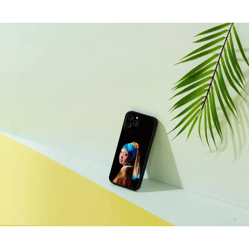 iKins apsauginis dėklas Apple iPhone 12 Pro Max su „Mergina su perliniu auskaru“ piešiniu