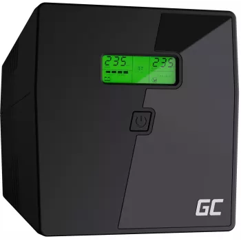 Green Cell UPS03 nepertraukiamo maitinimo šaltinis (UPS) Line-Interactive 1,999 kVA 600 W 4 kištukiniai lizdai