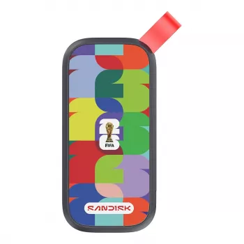 SanDisk FIFA World Cup 2026 Edition išorinis SSD 1 TB USB 3.2 Gen 2 (SDSSDE30F-1T00-G25)