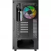Montech XR Midi-Tower, grūdintas stiklas - juoda