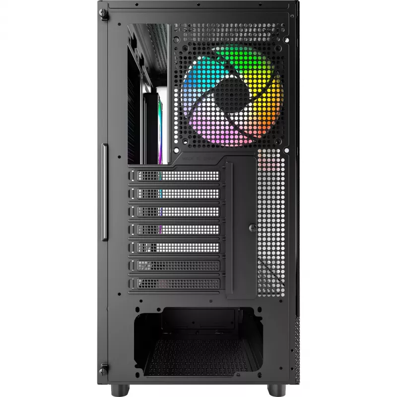 Montech XR Midi-Tower, grūdintas stiklas - juoda