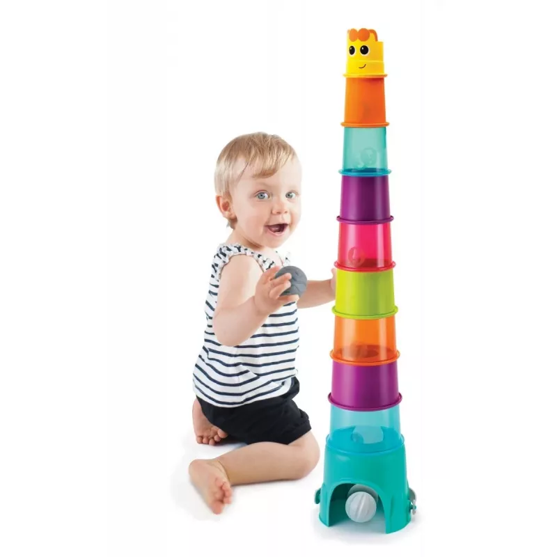 B-kids Giraffe Tower XL 1164702NN – Daugiafunkcis žaidimų ir veiklos bokštas, 120 cm