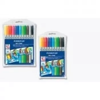 Flomasteriai Staedtler Noris Club 320 įvairiaspalviai 12 vnt.