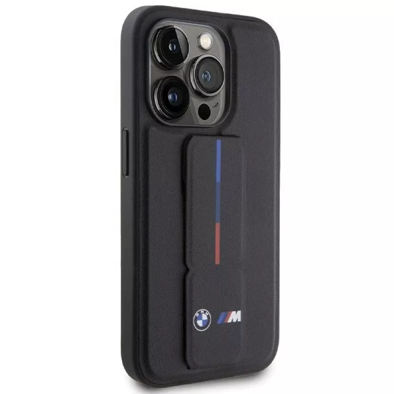 BMW BMHCP15X22GSLK Dangtelis Apple iPhone 15 Pro Max juodas, TPU, PC, Eko-oda
