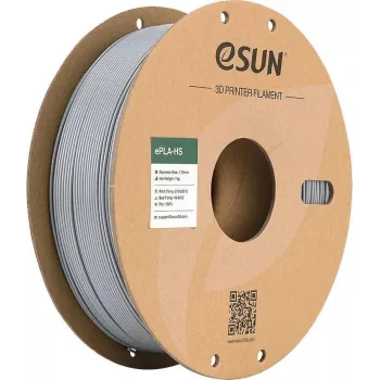 ESUN ePLA 1,75mm sidabrinis 1kg 3D spausdinimo filamentas (ePLAP175S1)
