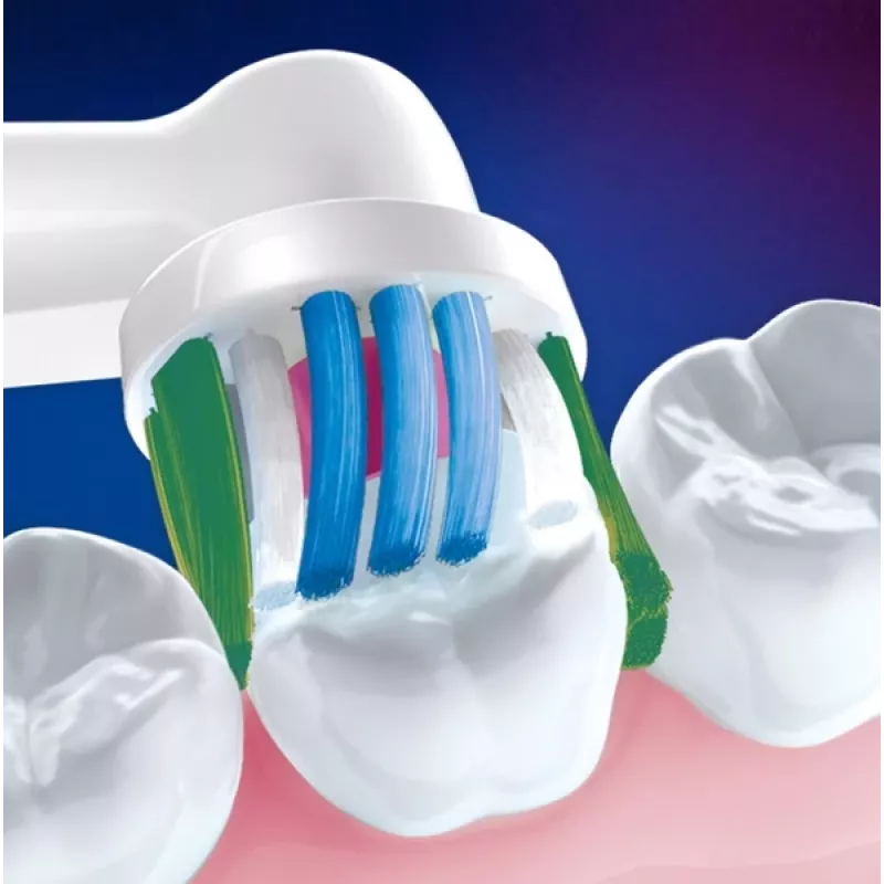 Šepetėlių galvutės Oral-B 3D WHITE EB18-2 – keičiamos galvutės, 2 vnt. pakuotė