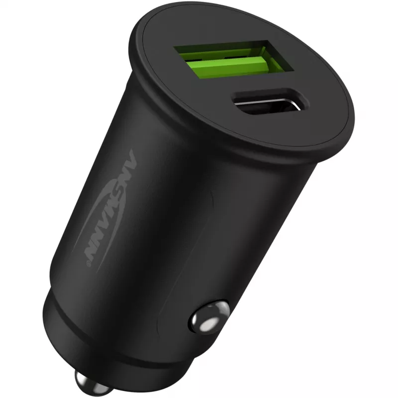 Ansmann 1000-0029 automobilinis adapteris į cigarečių degiklį, 5 V, juodas