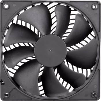 Korpuso ventiliatorius SilverStone Air Penetrator 120i Pro 120mm – juodas