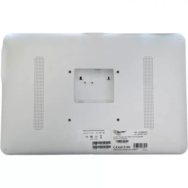 Medicininė planšetė ALLNET MedTab150 15 colių RK3568 Android 11 4GB RAM 16GB atminties