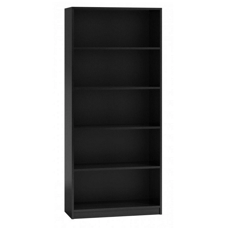 Topeshop R80 CZERŃ biuro knygų spinta