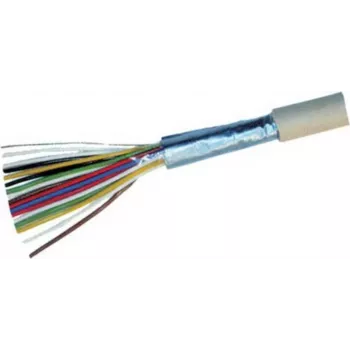 Telefono kabelis S/CONN 76880-50 50m pilkas spalvos
