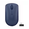 Belaidė optinė pelė Lenovo 540 RF, ambidekstrinė, 2400 DPI, 2,4 GHz USB‑C imtuvas, mėlyna