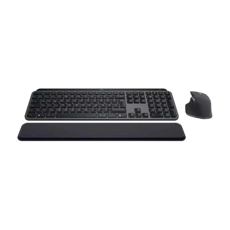 Logitech MX Keys Combo versijai verslui | Gen 2 – belaidė klaviatūra ir pelė
