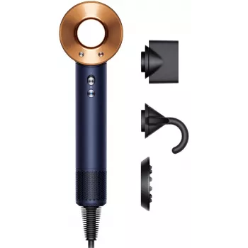 Dyson Supersonic plaukų džiovintuvas 1600 W mėlynai varinis oro srautas 13,3 l/s