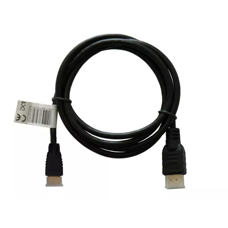 HDMI kabelis SAVIO CL-39 1 m — A tipo (vyriškas) į D tipo Micro (vyriškas), HDMI 1.4, 4096x2160, ARC, Ethernet, paauksuoti kontaktai, juoda