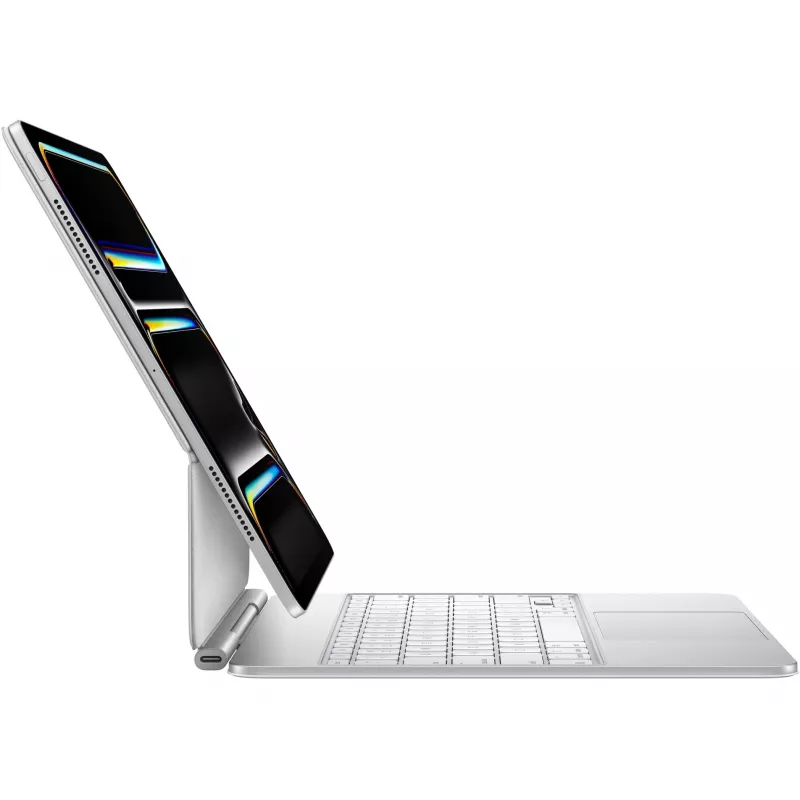 Apple Magic Keyboard iPad Pro 13 colių M4 JAV anglų QWERTY Baltas
