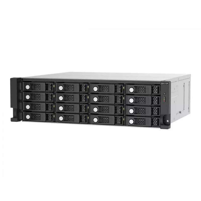 QNAP TL-R1620Sep-RP SAS 12Gb/s išplėtimo korpusas, juodas/pilka, 2.5/3.5 colio