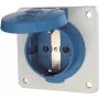 MENNEKES Elektrotechnik GmbH & Co. KG Schuko skydinis kištukinis lizdas 16A 2p+E 230V mėlynas 11011F (11011F)