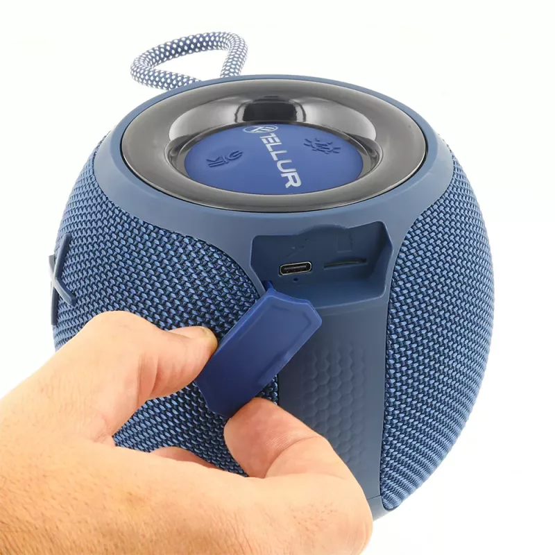 Nešiojamas garsiakalbis Tellur Mirage Bluetooth 12W mėlynas