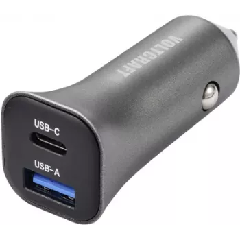 VOLTCRAFT CPS-38W/2 VC-RA381 VC-13990870 USB automobilinis įkroviklis, 3 A, 2x USB-A, USB-C