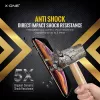 Apsauginis ekrano stiklas Shock Eliminator X-ONE, skirtas iPhone 7 Plus – juodas