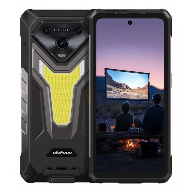Išmanusis telefonas UleFone Armor 34 Pro 5G Plus — 6.95 colio 1080x2460, MediaTek Dimensity 7300, 16 GB RAM, 512 GB, 50 MP triguba kamera, 25500 mAh, Dual SIM, Android 15, IP68/69K