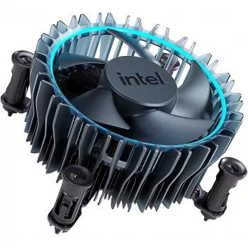 Oro aušintuvas Intel Laminar RM1 procesoriui, juodas/mėlynas, 600-3150 RPM