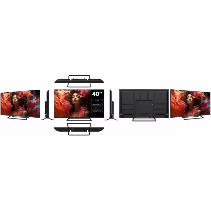 Televizorius Manta 40LFV125E 40 colių LED ekranas Full HD