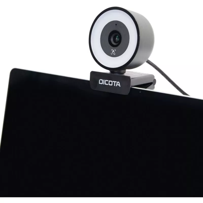 Internetinė kamera DICOTA D32066 5 MP 2592 x 1944 pikseliai USB 2.0 Juoda