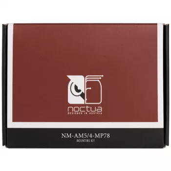 Tvirtinimo rinkinys Noctua NM-AM5/4-MP78 Chrome Black CPU aušintuvams – palaiko AM4 ir AM5 lizdus
