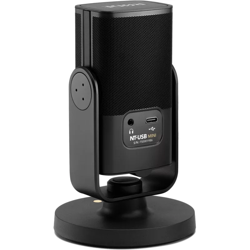 Rode NT-USB-MINI Kompaktiškas USB Kondensatorinis Mikrofonas su Nuimamu Magnetiniu Stovu