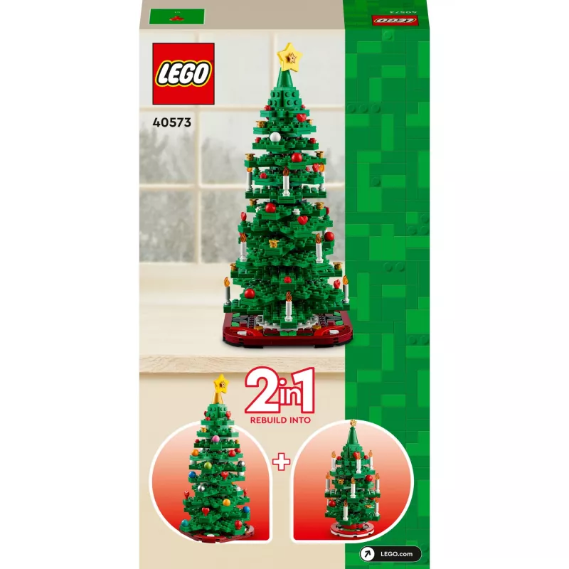 LEGO Kalėdų eglutės rinkinys 40573 – sezoninis dekoratyvinis modelis