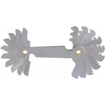 Srieginių matuoklių rinkinys ks tools 301.0090 – 22 vnt. sriegio tikrinimo šablonai