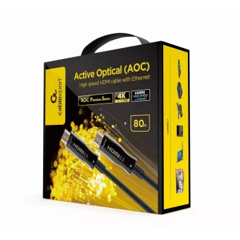 Gembird CCBP-HDMI-AOC-80M-02 HDMI laidas HDMI A tipo (standartinis) juodas