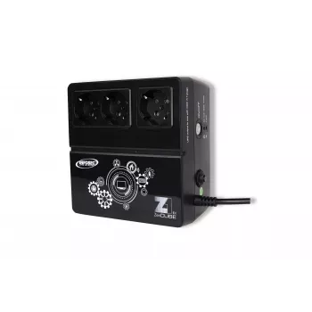 Nepertraukiamo maitinimo šaltinis Infosec Z1 Zenergy Cube EX 600 0,6 kVA 3 AC lizdai