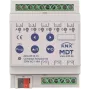 MDT Battery-0816.03 universalinis vykdiklis 8 kanalų 4TE REG 16A 230VAC 100µF 15EVG