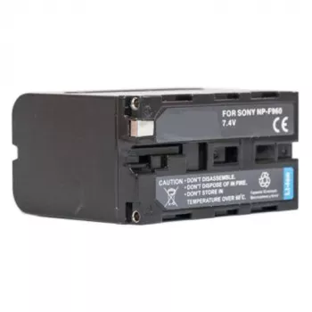 Papildoma baterija Extra Digital NP-F960 / NP-F970 10500mAh, įkraunama, skirta nešiojamiems įrenginiams