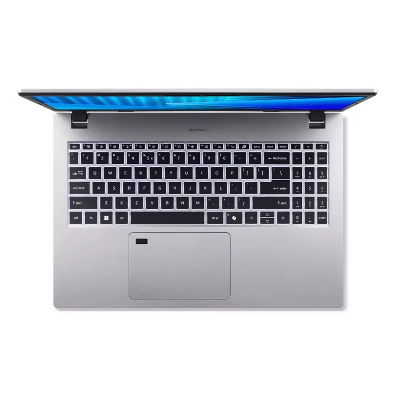 Nešiojamas kompiuteris Acer TravelMate P2 TMP215-75-G2-TCO — 15,6 col. FHD IPS 300 nitų, Intel Core Ultra 5 125H, 16 GB RAM, 512 GB SSD, pirštų atspaudų skaitytuvas, Windows 11 Pro, 3 metų garantija su aptarnavimu vietoje