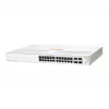 Valdomas tinklo jungiklis HPE Aruba Networking Instant On 1930 24G Class4 PoE 4SFP/SFP+ 195W, 24 Gigabit PoE prievadai, stovui