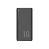 Nešiojamas įkroviklis Silicon Power QP15 10000 mAh, LiPo, 2x USB-A + 2x USB-C, Micro-USB įėjimas, juodas