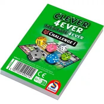 Clever 4ever - Challenge, papildomas blokas, žaidimų blokas 75 lapai