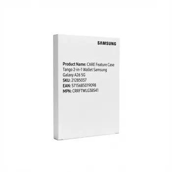 PanzerGlass 2-in-1 piniginės dėklas Samsung Galaxy A26 5G — Tango apsauginis dėklas su kortelių laikikliu