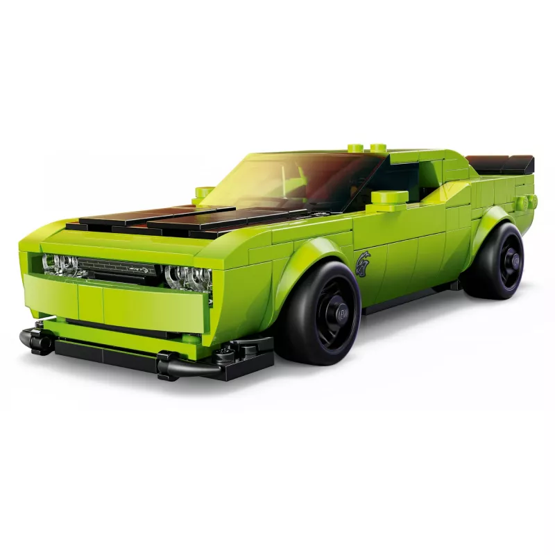 LEGO Speed Champions Dodge Challenger SRT Hellcat 77237 konstruktorius – 390 detalių, 1 minifigūrėlė, nuo 9 metų