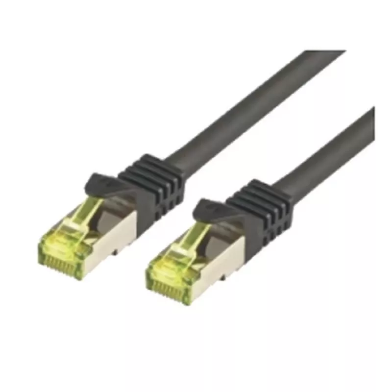 Tinklo kabelis M-Cab CAT7 S-FTP PIMF RJ-45 15m Juodas