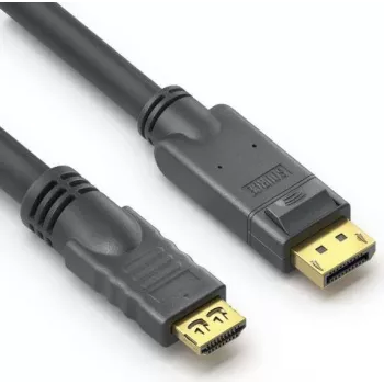 PureLink PI5110-010 vaizdo kabelis-adapteris 1 m DisplayPort HDMI juodas (PI5110-010)