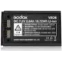 Įkraunama fotoaparato blykstės baterija Godox VB-26B, skirta V1 ir V860III, 2600 mAh