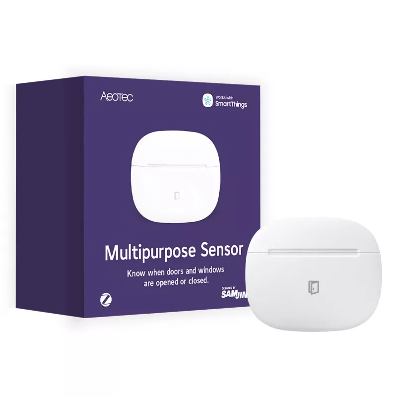Aeotec Multipurpose Sensor universalus jutiklis išmaniajam namui belaidis ZigBee