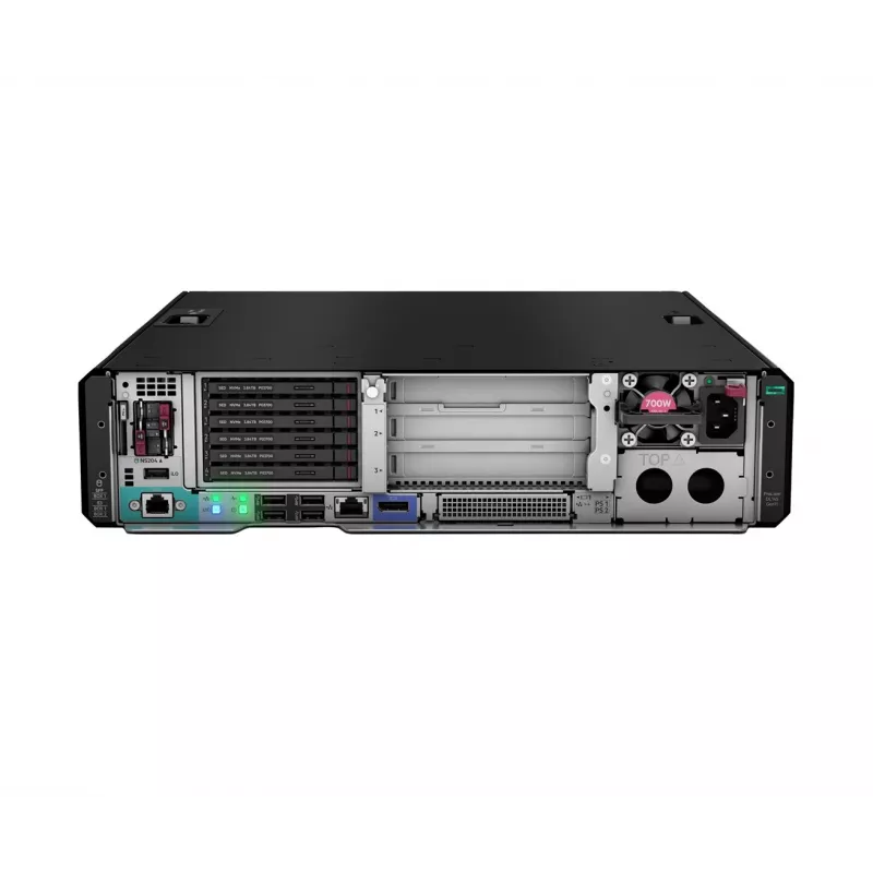 HPE ProLiant DL145 Gen11 8124P 2.45GHz 16 branduolių 1P 2x32GB-R 2SFF NS204i-u 2x1000W PS EMEA serveris
