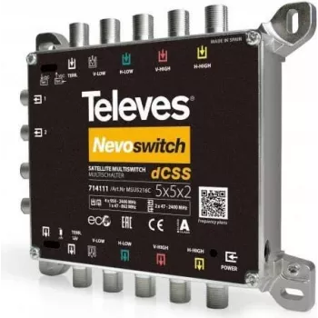 Multiswitch Televes MSU5216C 5 įėjimų 2x16 dCSS